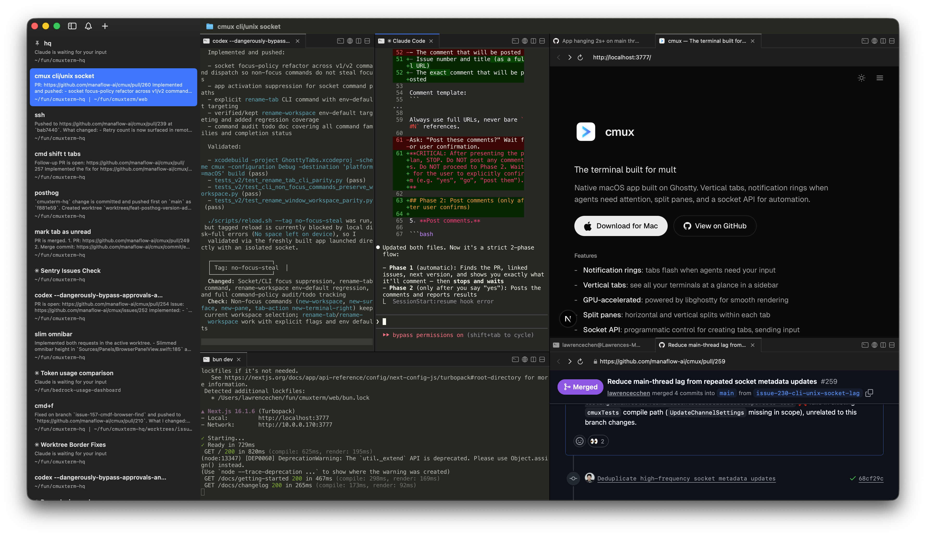 cmux screenshot
